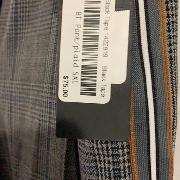 NWT Tartan Black Tape Pants by Dex - Picture 4 of 15